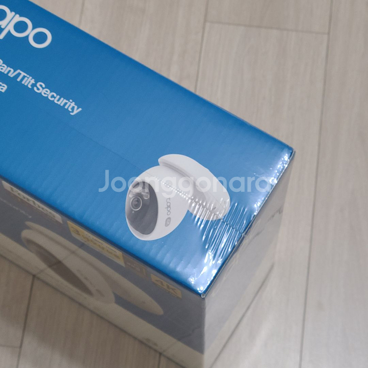 티피링크 타포 C560WS 4K 800백만 화소 360도 회전형 WiFi 스마트홈 CCTV 실외용 세트--1