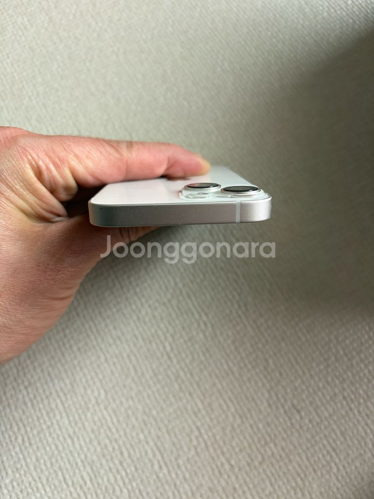 아이폰13미니 128기판매(액정 상단 약간파손)--4