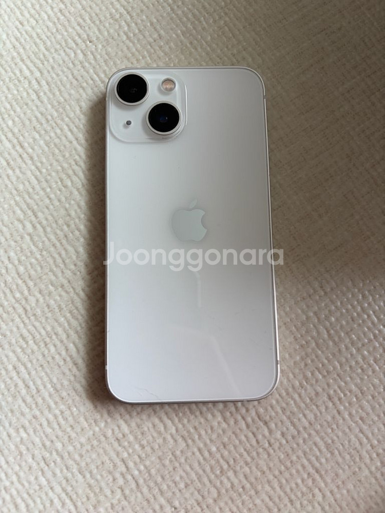 아이폰13미니 128기판매(액정 상단 약간파손)--7