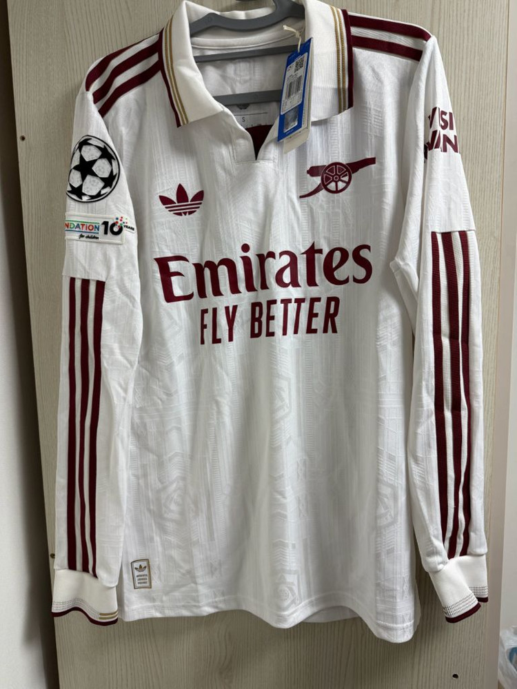 25-26 아스날 써드 요케레스 어센킥 긴팔 유니폼--0