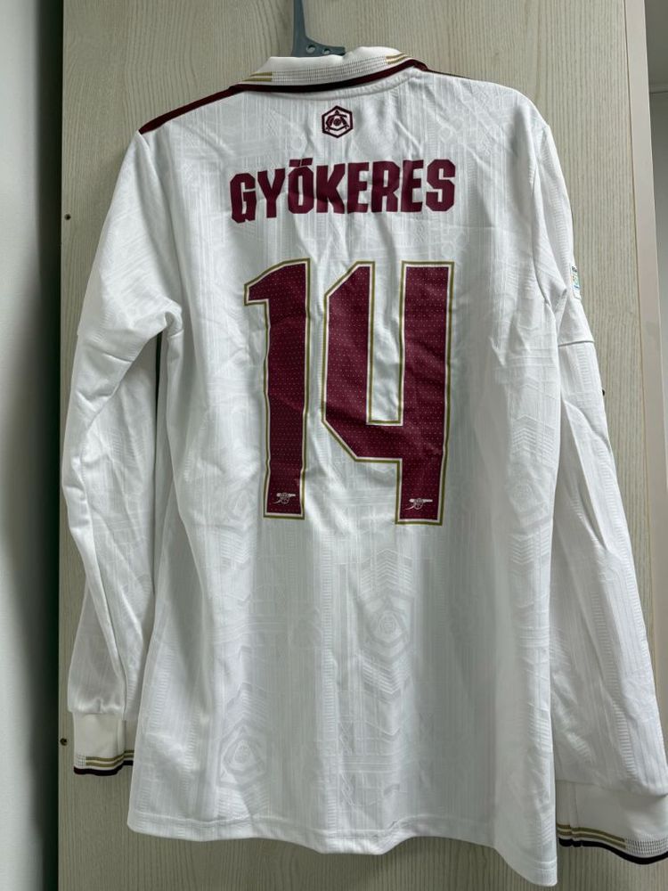 25-26 아스날 써드 요케레스 어센킥 긴팔 유니폼--1