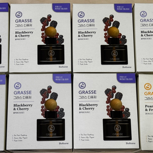 불스원 그라스 디퓨져 방향제 블랙베리&체리 미개봉품