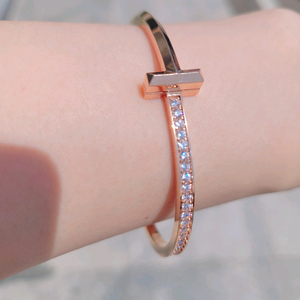 14k핑크골드 팔찌