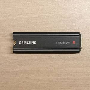 삼성 980pro 2TB with 히트싱크 nvme ssd