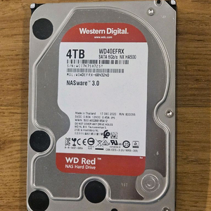 WD레드 4TB 하드hdd