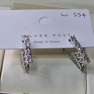 큐빅셋팅 귀걸이