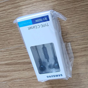 삼성 c타입 유선이어폰 블랙 새거팝니다 SES-T60