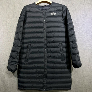 머렐 롱 경량 구스다운 라운드 패딩 점퍼 M