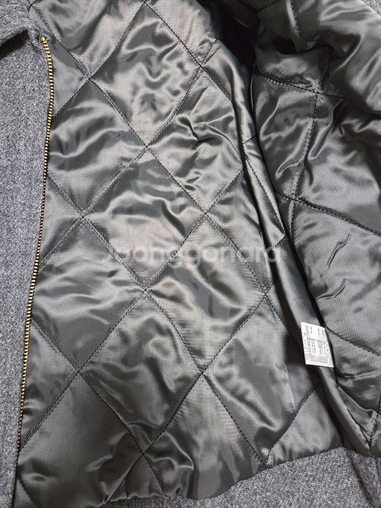 SJSJ 울 니트 칼라 크롭 자켓 다크그레이 44 랑방 마인 타임 더캐시미어 시스템--6