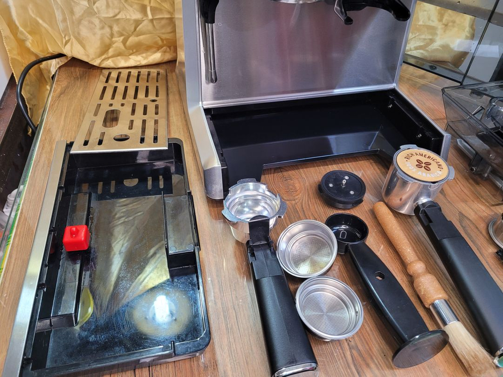 홈카페리큅 LCM-20BF04SS에스프레소원두커피브레빌급캡슐그라인더 이미지