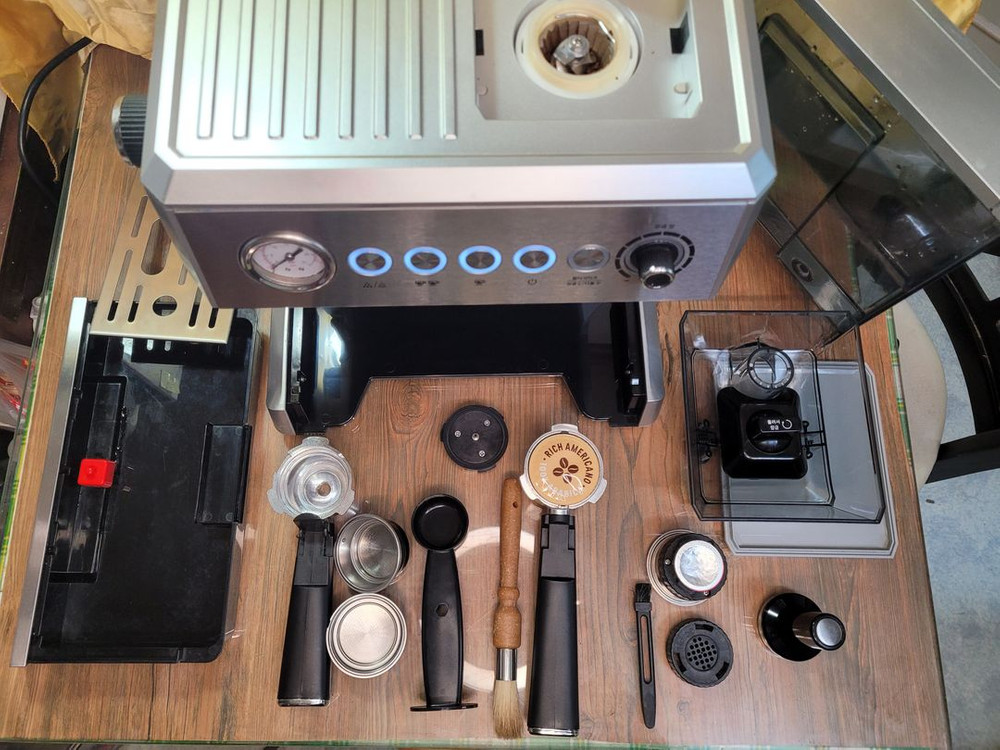 홈카페리큅 LCM-20BF04SS에스프레소원두커피브레빌급캡슐그라인더 이미지