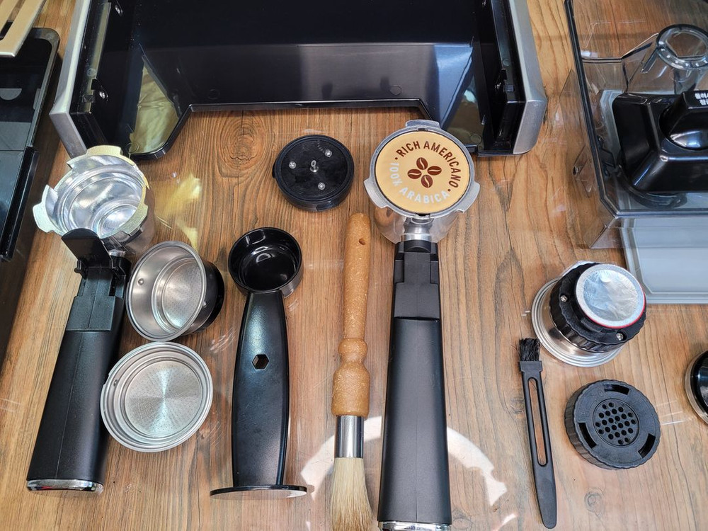 홈카페리큅 LCM-20BF04SS에스프레소원두커피브레빌급캡슐그라인더 이미지