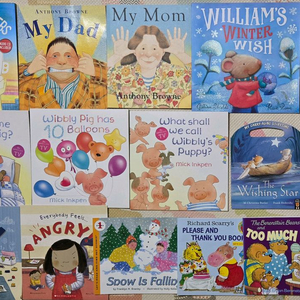 어린이영어책-My Mom,My Dad,Spot,Wibbly Pig,Were All Wonders