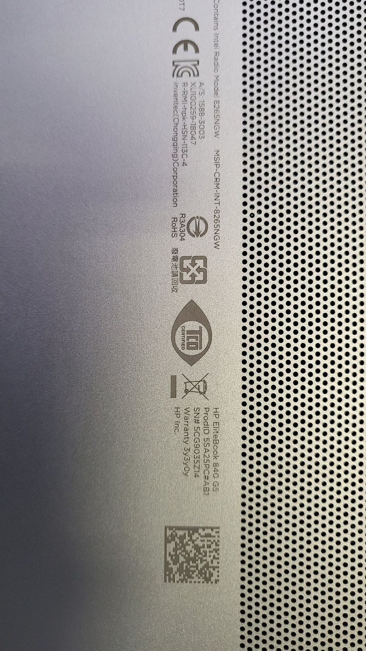 노트북 i5-8350U 16GB 256GB SSD 14.1 WIN 11 PRO--3