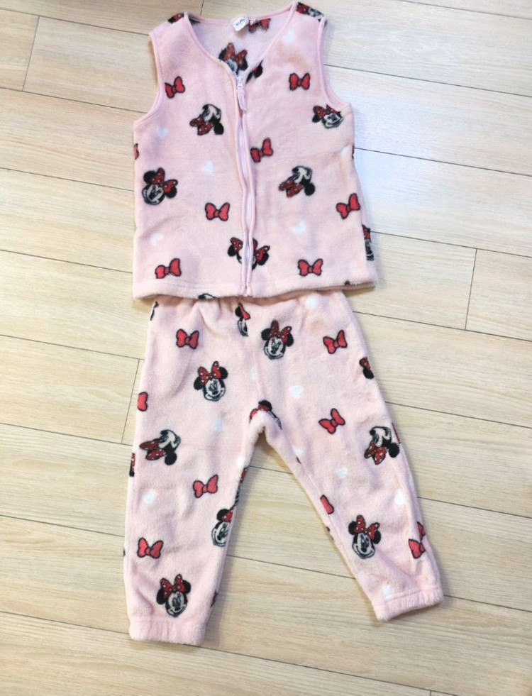 여아수면잠옷셋트&원피스,조끼일괄--3