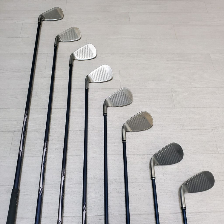 여성용 젝시오 MP500 아이언세트 8개구성세트 카본샤프트 L 골프채 이미지