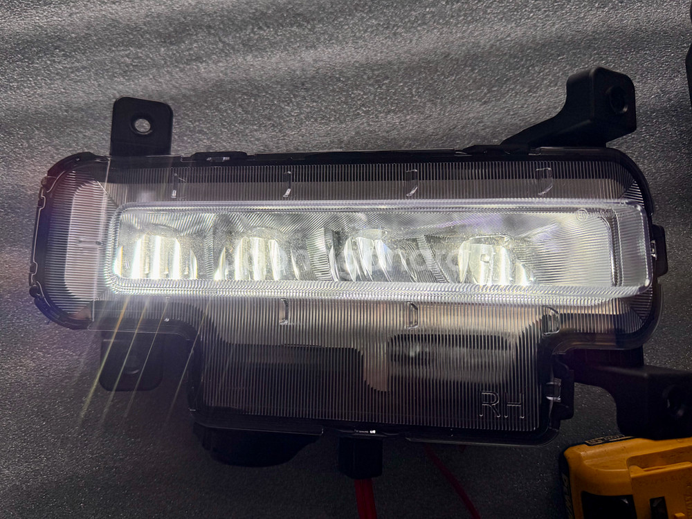 렉스턴스포츠 쿨맨 LED 안개등 중고--1