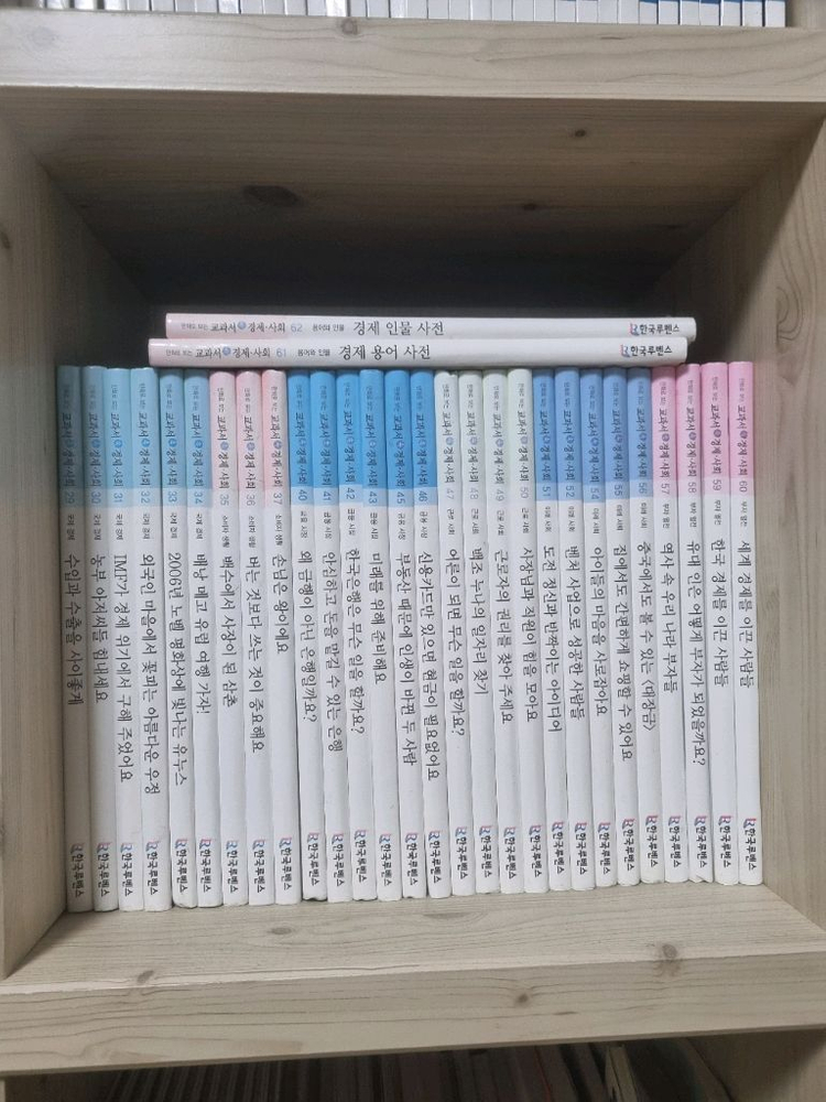 만화로보는 교과서속 경제 사회 전집--2