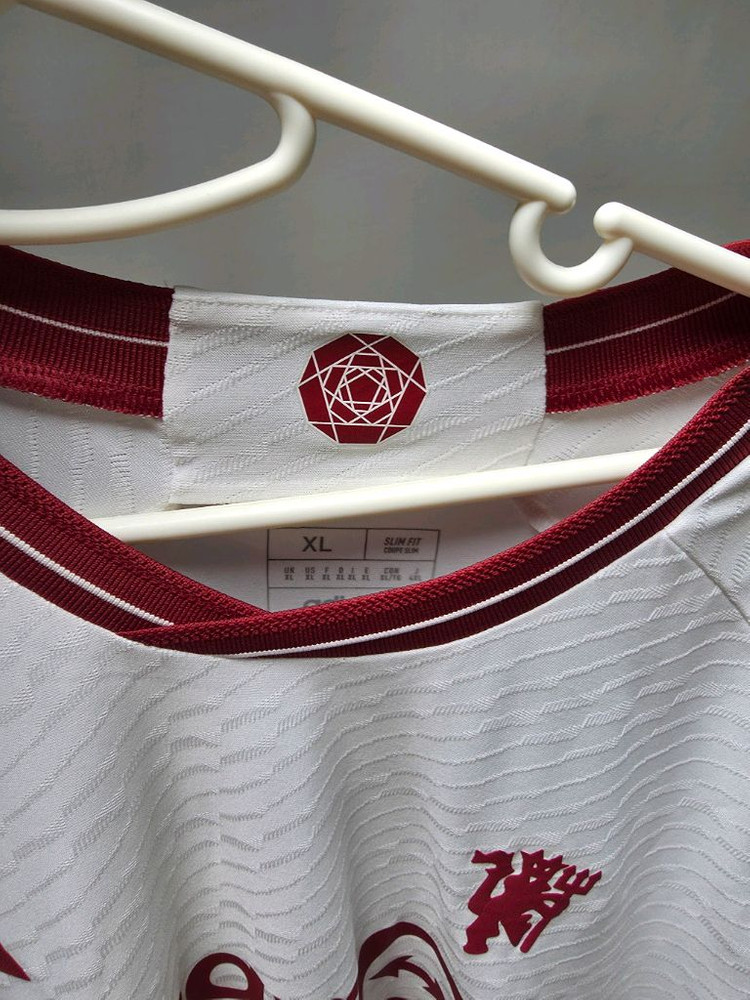 맨유 23-24 써드 어센틱 가르나초 17 UCL 풀패치 (XL)--2