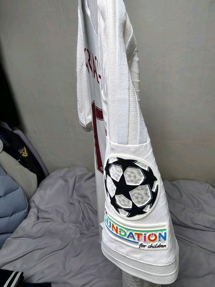 맨유 23-24 써드 어센틱 가르나초 17 UCL 풀패치 (XL)--3