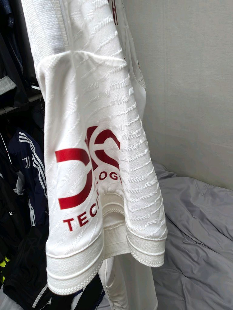 맨유 23-24 써드 어센틱 가르나초 17 UCL 풀패치 (XL)--4