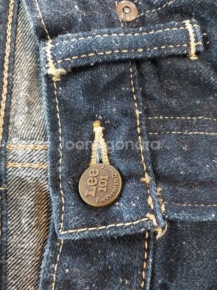 LEE 101 셀비지 데님 30인치 넵 원단 택포 5만9천원--3