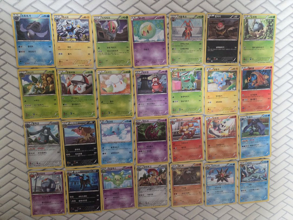 옛날 포켓몬카드 팔아요(수집) 이미지