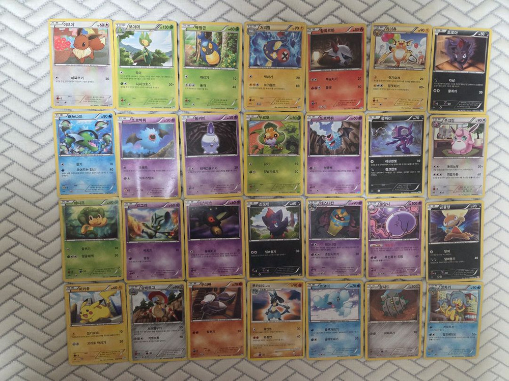 옛날 포켓몬카드 팔아요(수집) 이미지