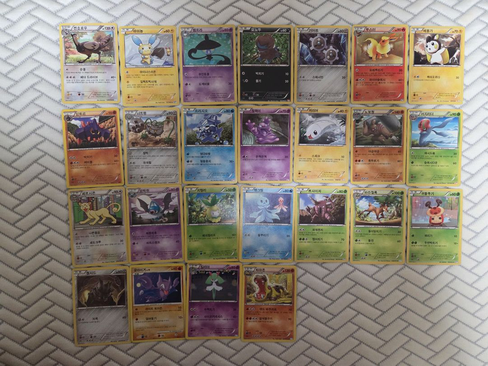 옛날 포켓몬카드 팔아요(수집) 이미지