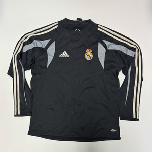 아디다스 올드스쿨 레알마드리드 기모 스웨트 탑 L