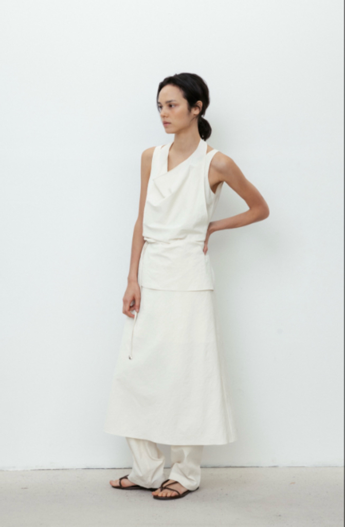 레이스 Draped Halter Top 탑--1