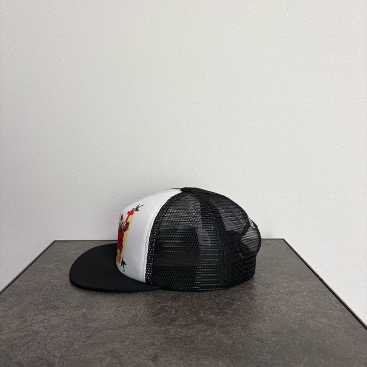 (OS) 슈프림 5패널 볼캡 모자 섹스 인 헤븐 블랙--1