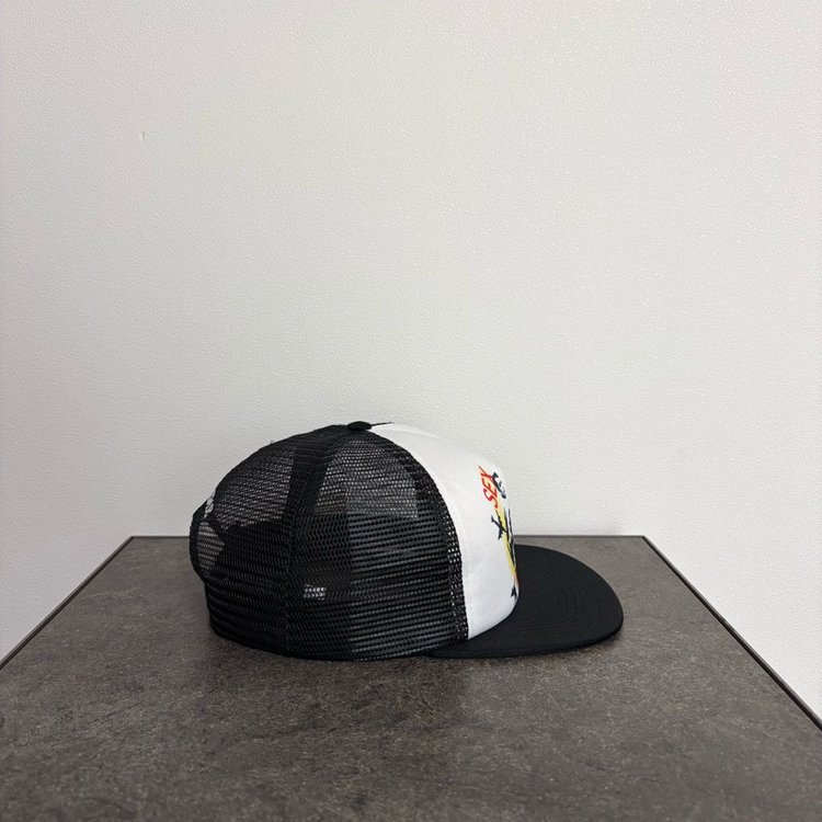 (OS) 슈프림 5패널 볼캡 모자 섹스 인 헤븐 블랙--2
