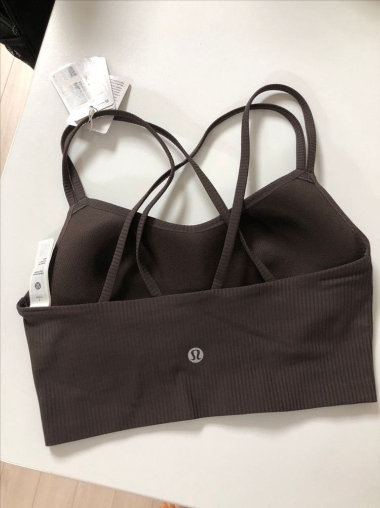 룰루레몬 라이크 어 클라우드 리브드 롱라인 브라 *라이트 서포트, B/C--1