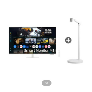 [삼성전자] 2025 무빙스타일 M1 (107.9cm) 스탠다드 스마트 모니터 무빙스타일