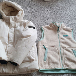 내셔널지오그래픽 남아구스패딩 뉴발란스키즈 베스트160사이즈묶음