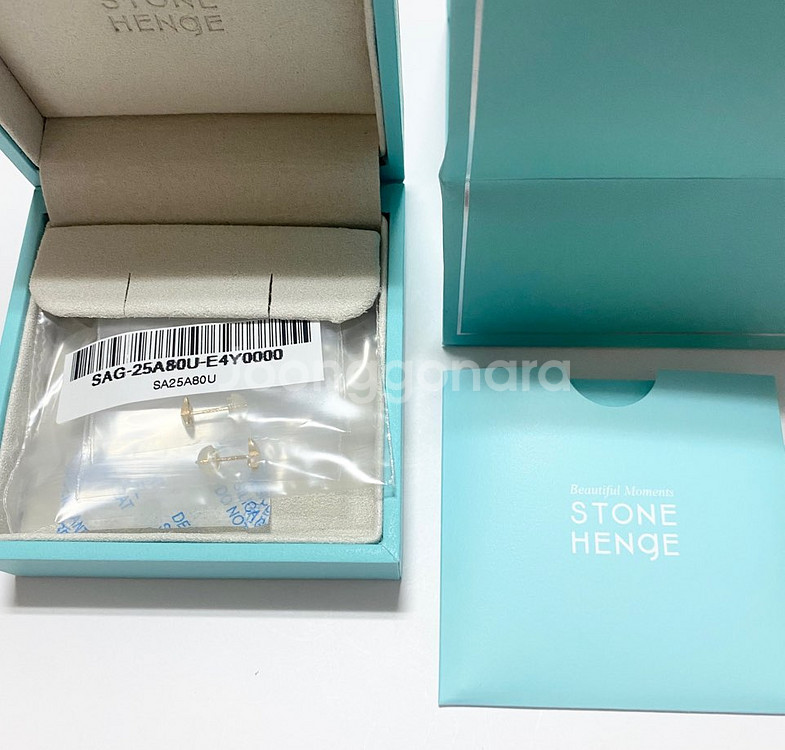 새상품- 스톤헨지 러브듀엣 14k귀걸이 SA25A80U--5