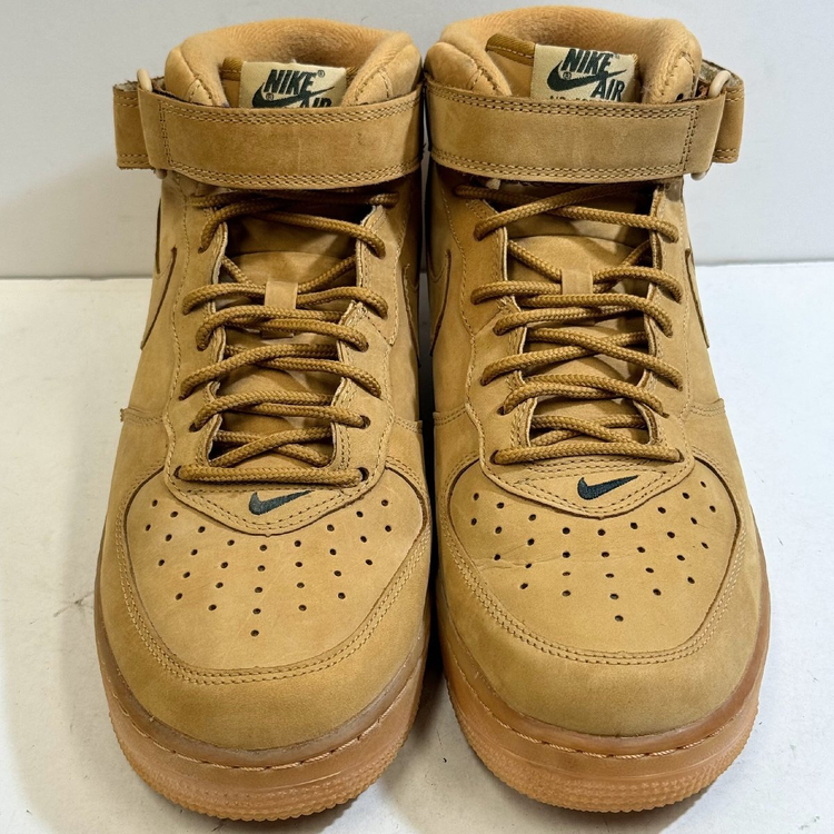 나이키 AIR FORCE 1 MID 07 PRM QS FLAX.된장포스 미드co.jp 중고제품 팝니다.--1