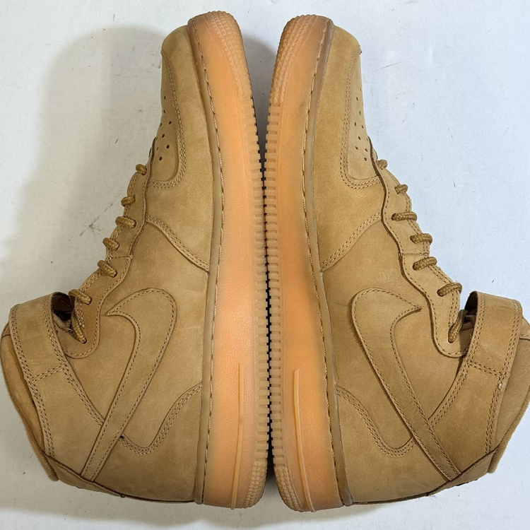 나이키 AIR FORCE 1 MID 07 PRM QS FLAX.된장포스 미드co.jp 중고제품 팝니다.--4