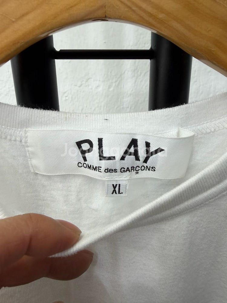 정품) 꼼데가르송 24ss 남성 반팔티 XL--5