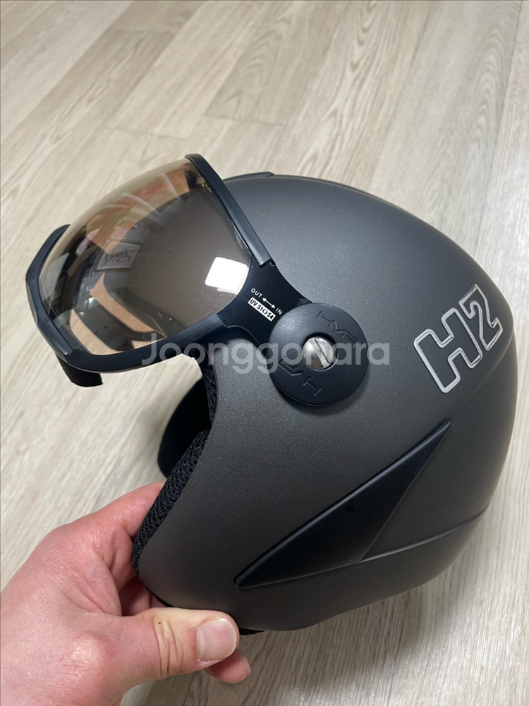 햄머 hmr h2 스키&보드 바이저 헬멧 L 판매합니다--7