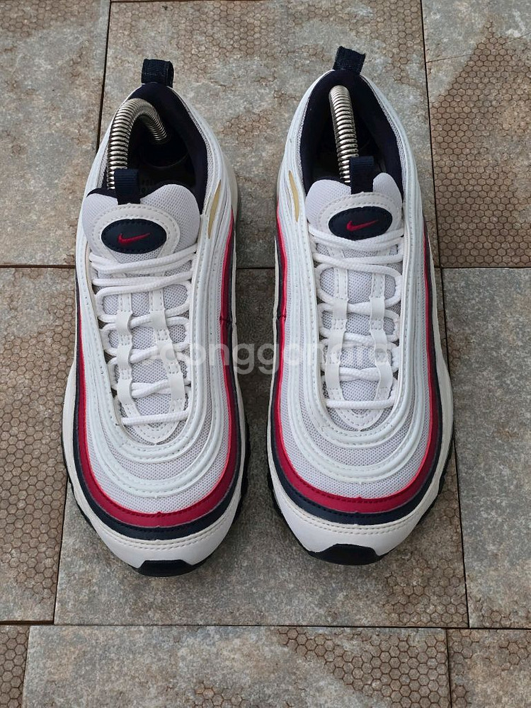 (230)나이키 에어맥스 97 레드 크러쉬 스니커즈 운동화--1