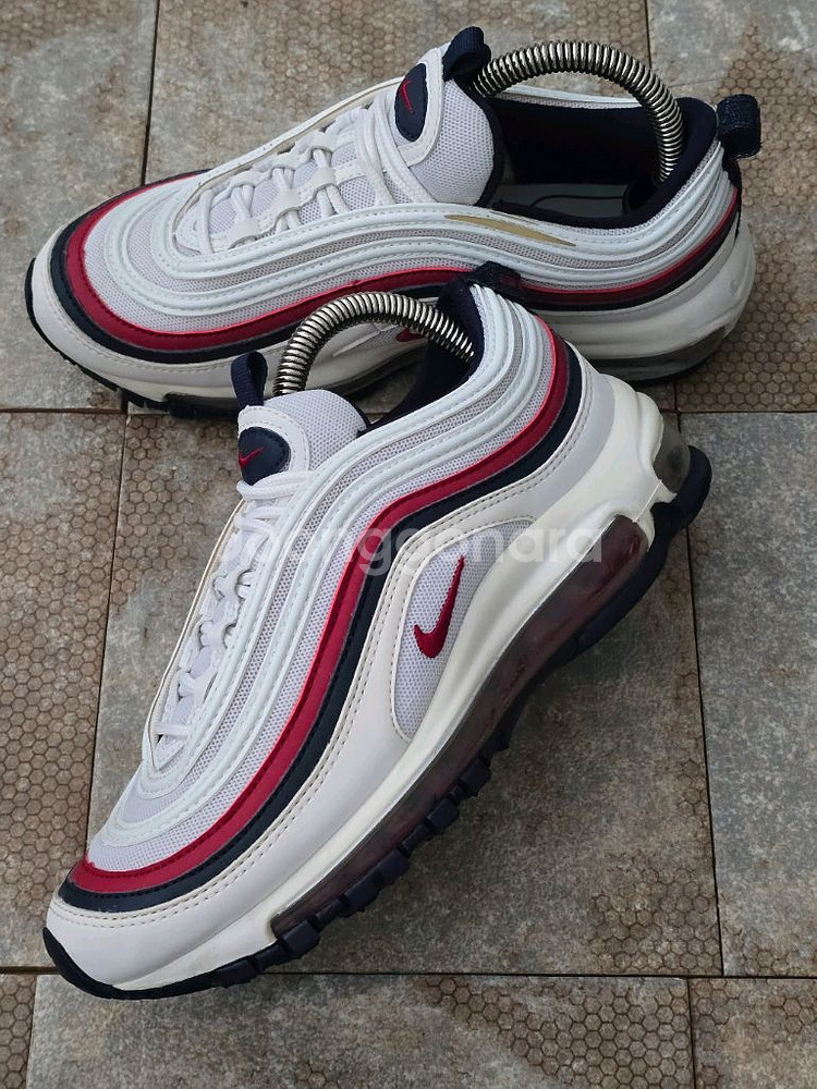 (230)나이키 에어맥스 97 레드 크러쉬 스니커즈 운동화--2