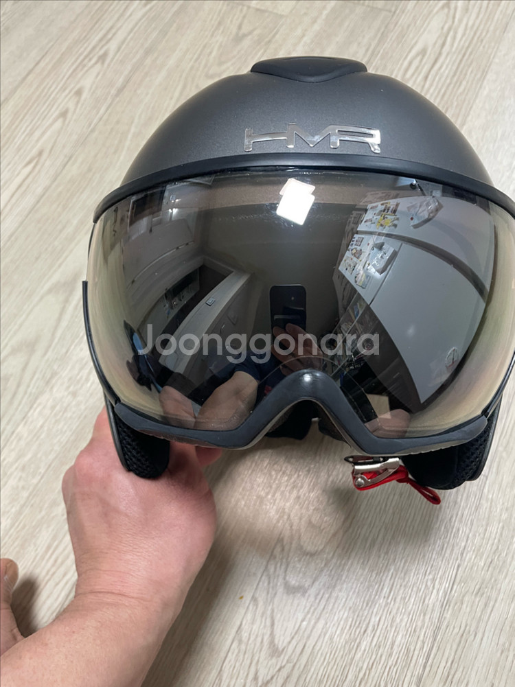 햄머 hmr h2 스키&보드 바이저 헬멧 L 판매합니다--9