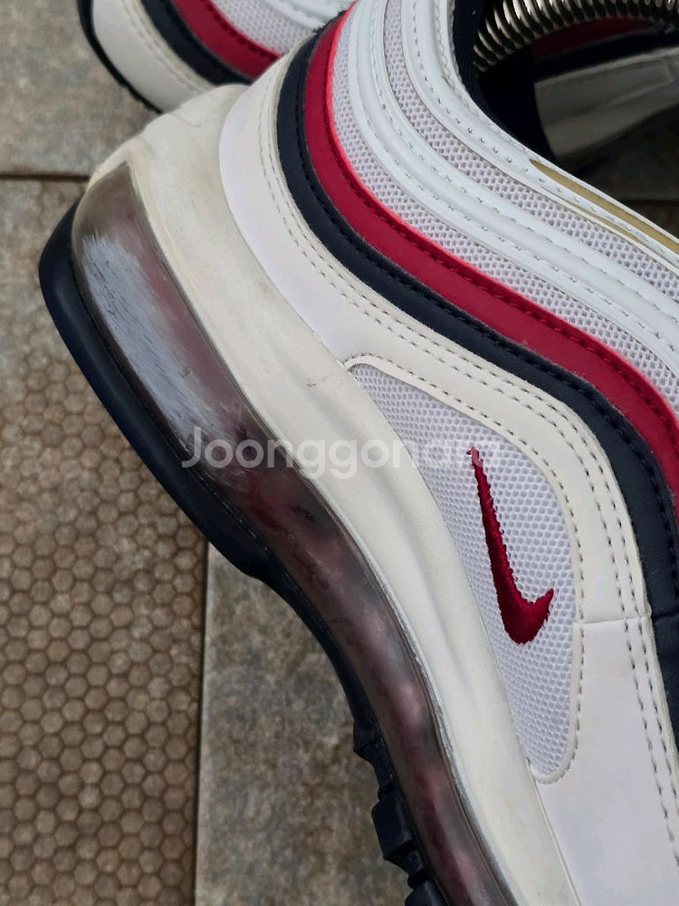 (230)나이키 에어맥스 97 레드 크러쉬 스니커즈 운동화--4