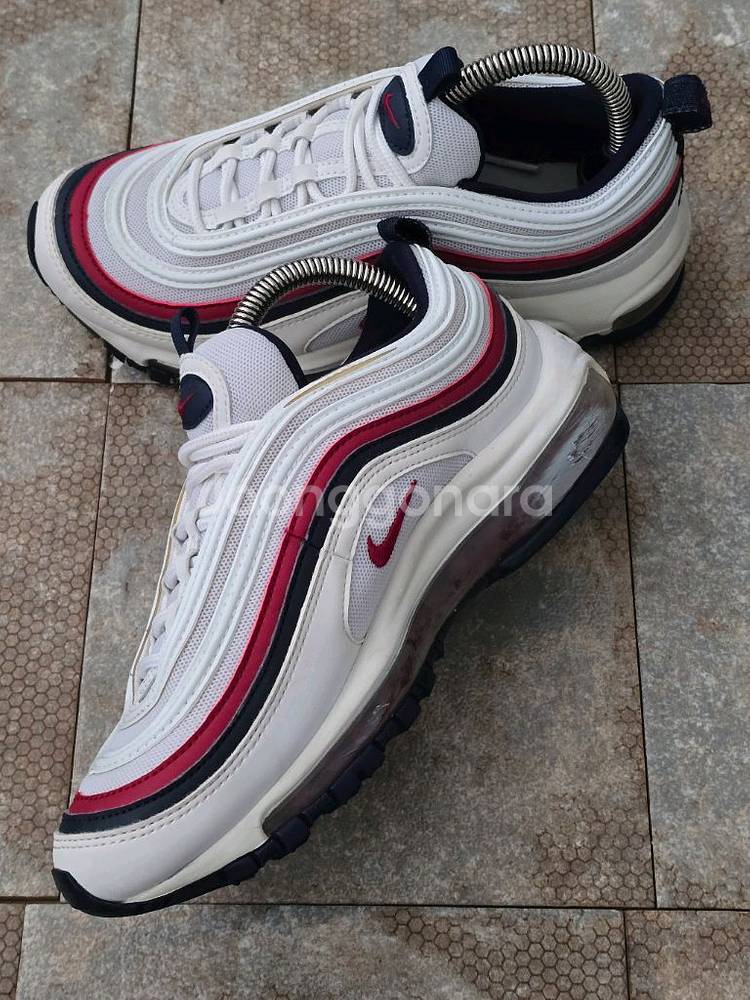 (230)나이키 에어맥스 97 레드 크러쉬 스니커즈 운동화--5