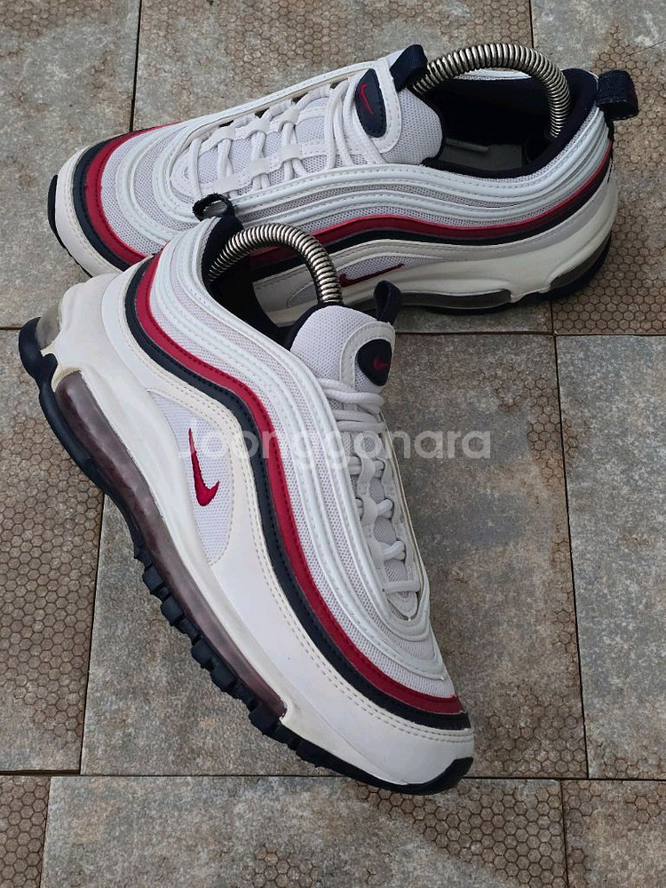 (230)나이키 에어맥스 97 레드 크러쉬 스니커즈 운동화--7