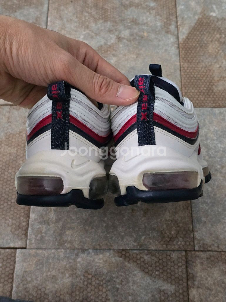 (230)나이키 에어맥스 97 레드 크러쉬 스니커즈 운동화--8