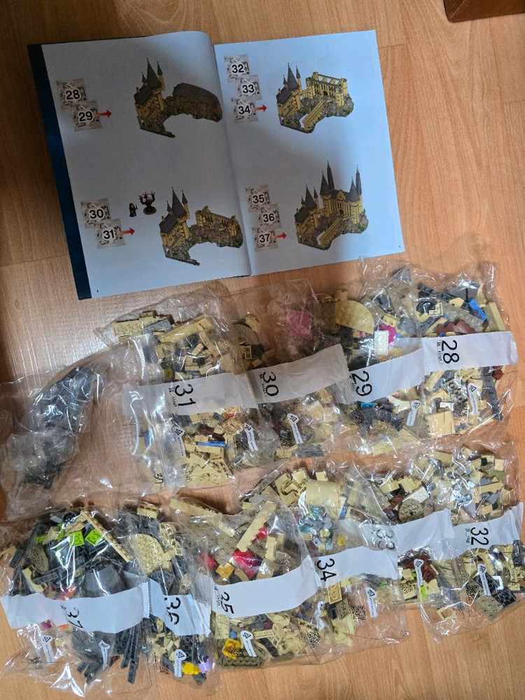 개봉)레고71043 해리포터 호그와트성--6