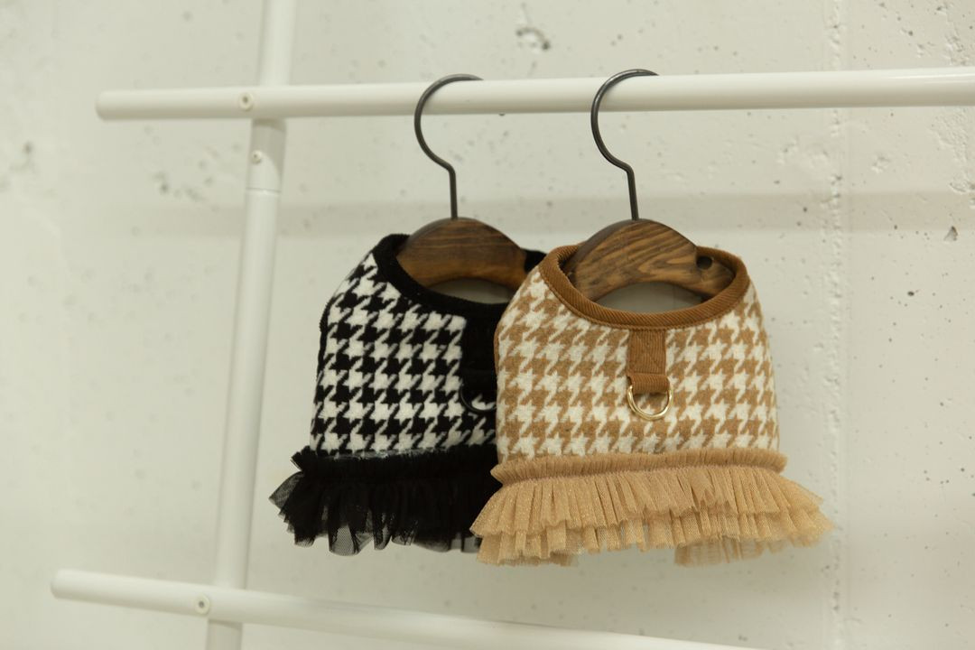 새상품) 강아지 의류형 두꺼운 하네스 리드줄 세트 반값이하할인 이미지